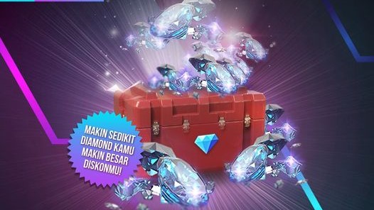 Free Fire, event diskon TopUp FF, Less is More