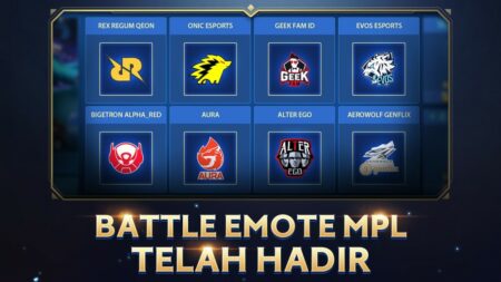 Mobile Legends, Battle Emote, Moonton, MPL ID