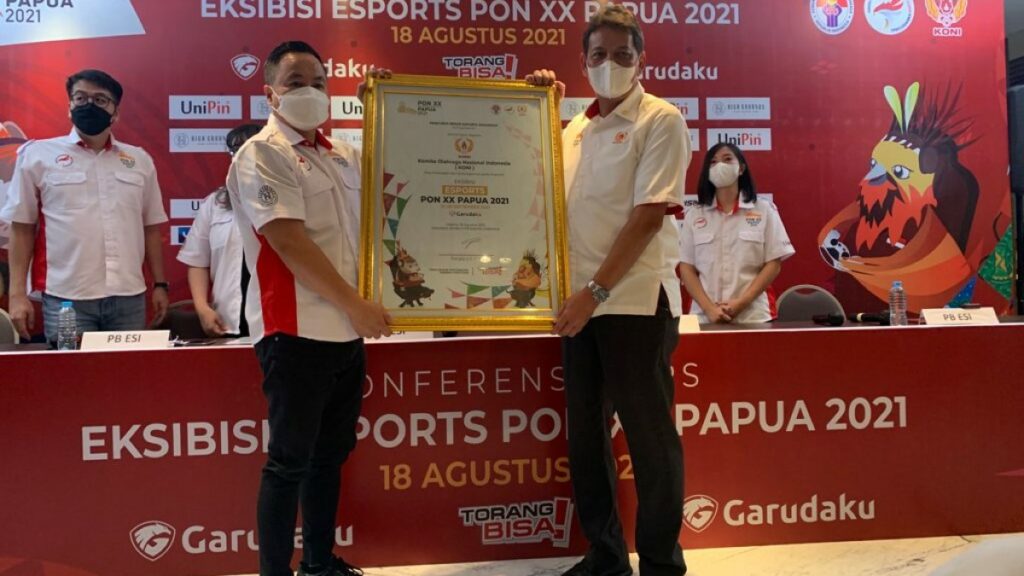 Esports, PON Papua 2021, PBESI