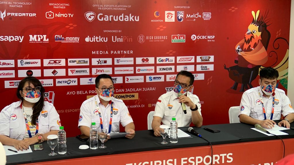 Eksibisi Esports PON Papua 2021