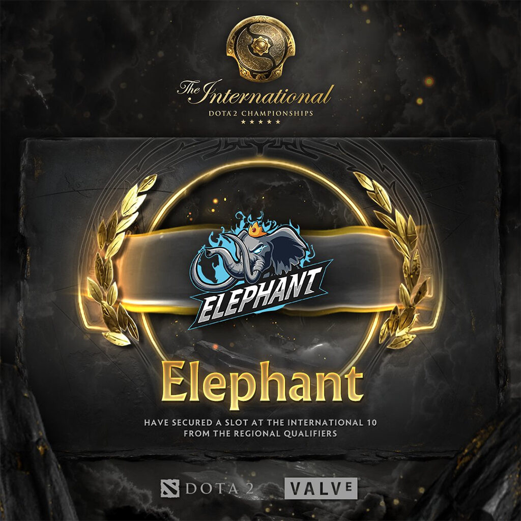Elephant ang ikalimang pambato ng China sa The International 10 TI10 China Qualifier Winner Elephant
