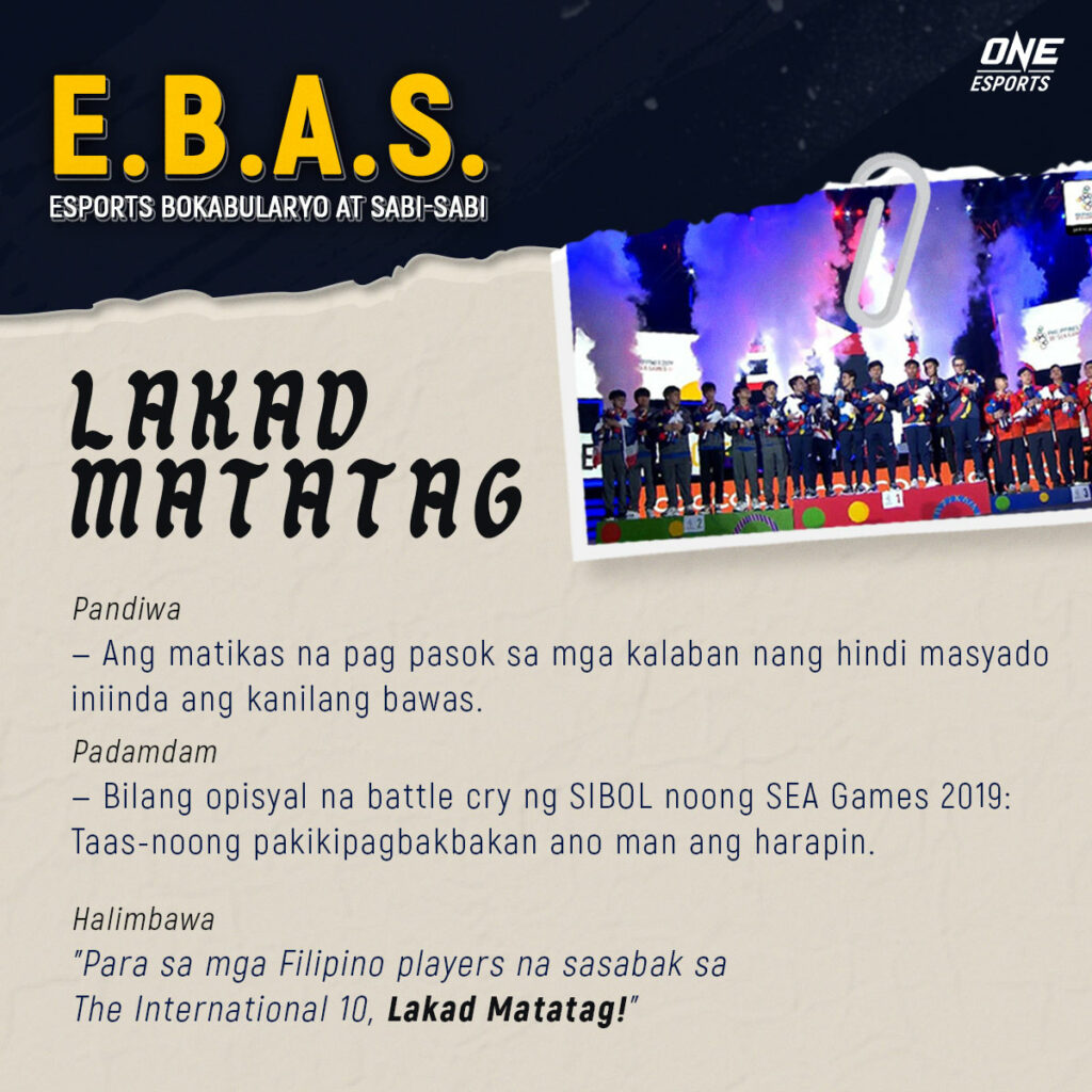 Lakad Matatag, all-time best voice chat para kay N0tail