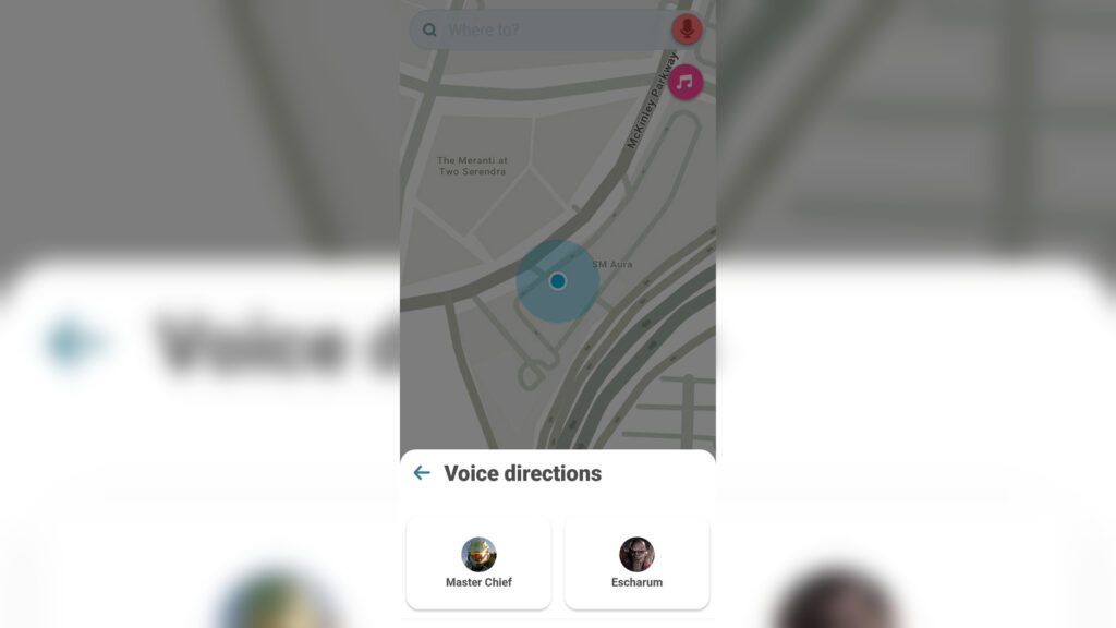 Subukan ang bagong Waze voice packs nina Master Chief at Escharum ng