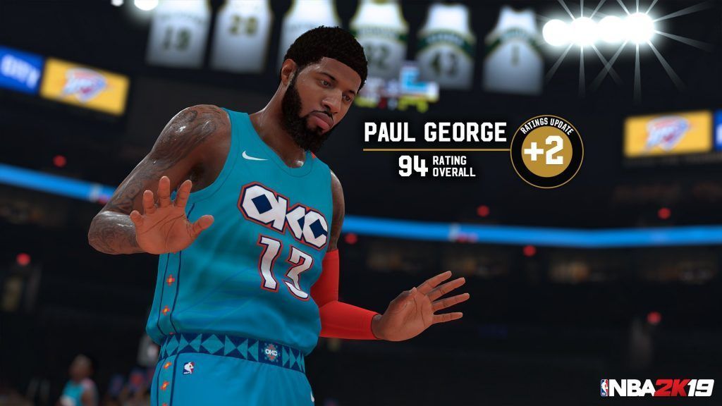 NBA 2K19 ratings updated, Paul gets MVPcaliber
