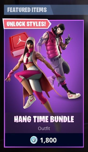 Jordan x hot sale fortnite skins