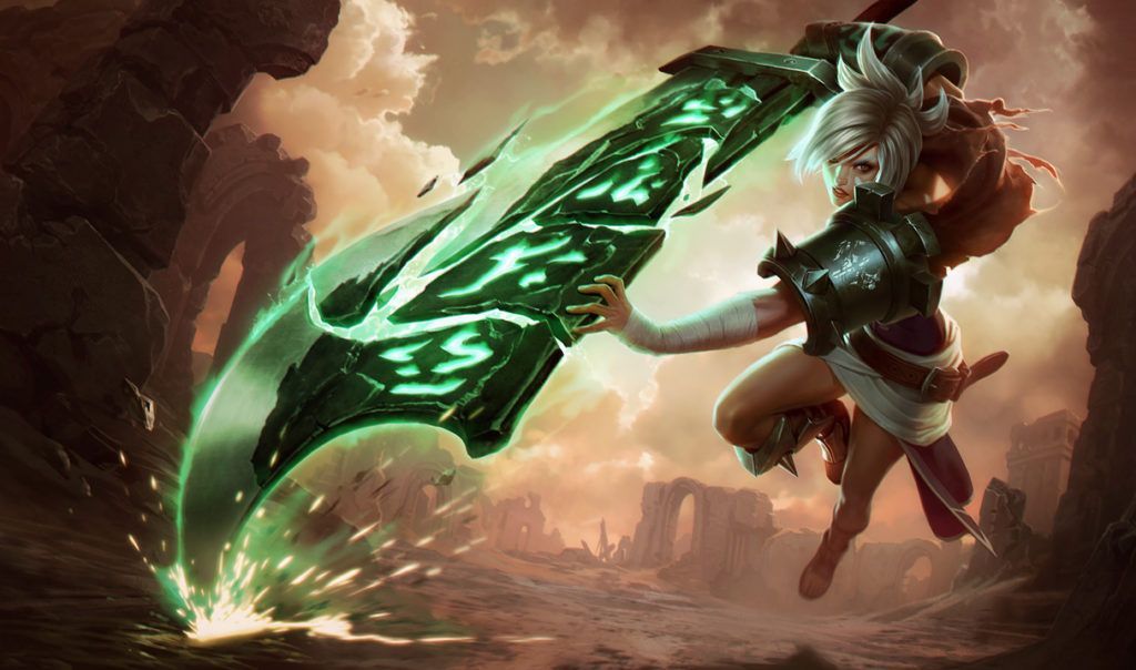 Riven makes her leap into Legends of Runeterra | ONE Esports