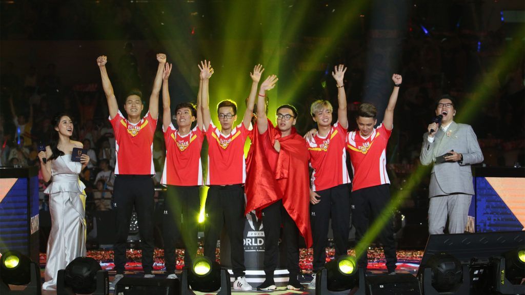 Vietnam wins a thrilling seven-game Arena of Valor 2019 World Cup final