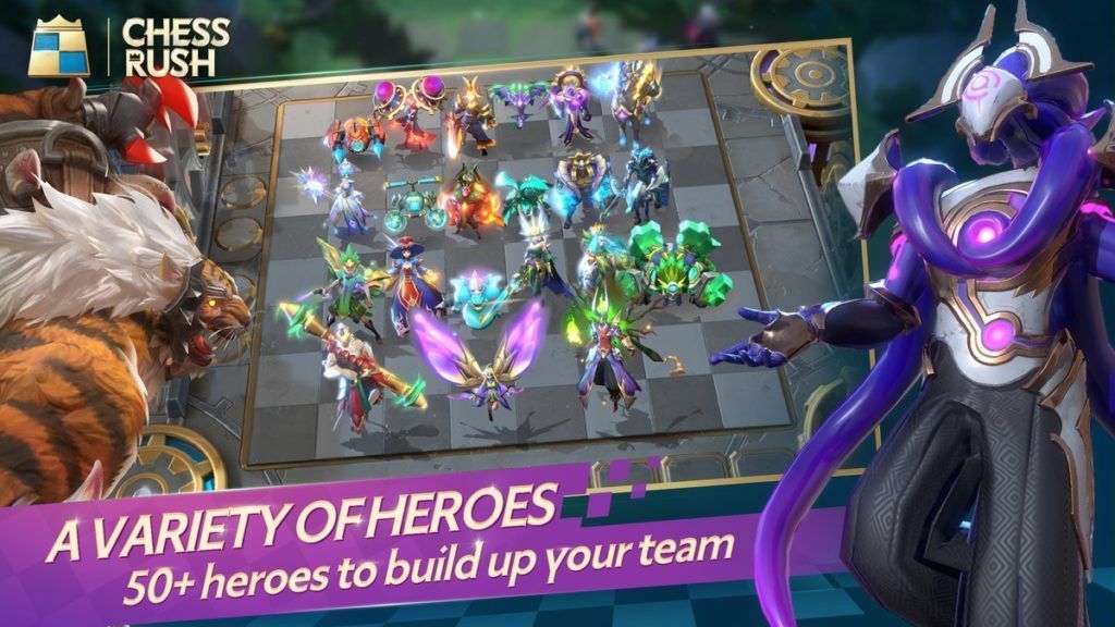 Tencent S Auto Chess Game Chess Rush Is Available Now On Ios And Android One Esports One Esports