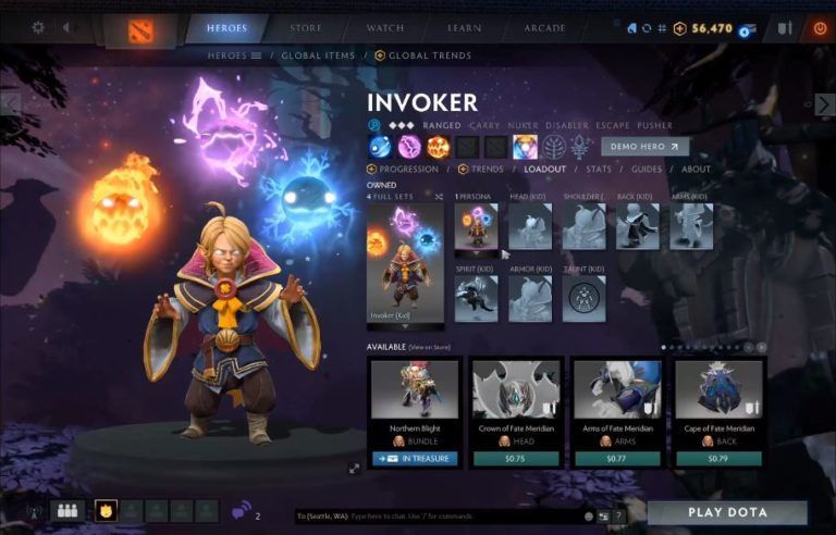 Dota 2's Kid Invoker persona, Acolyte of the Lost Arts, is now live on ...