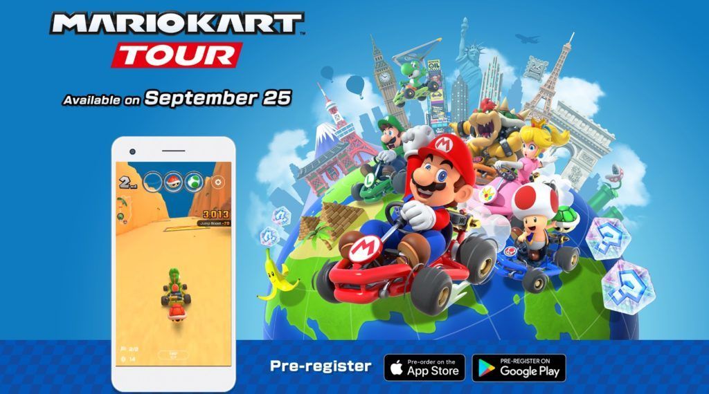 MARIO KART OFICIAL PARA ANDROID Y IOS 