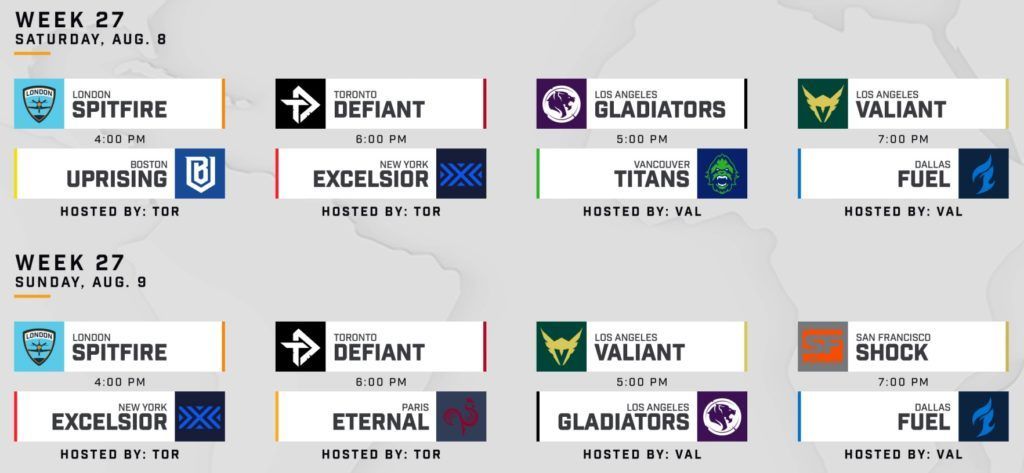 The Overwatch League 2020 Season Schedule Has Been Revealed - Game Zone