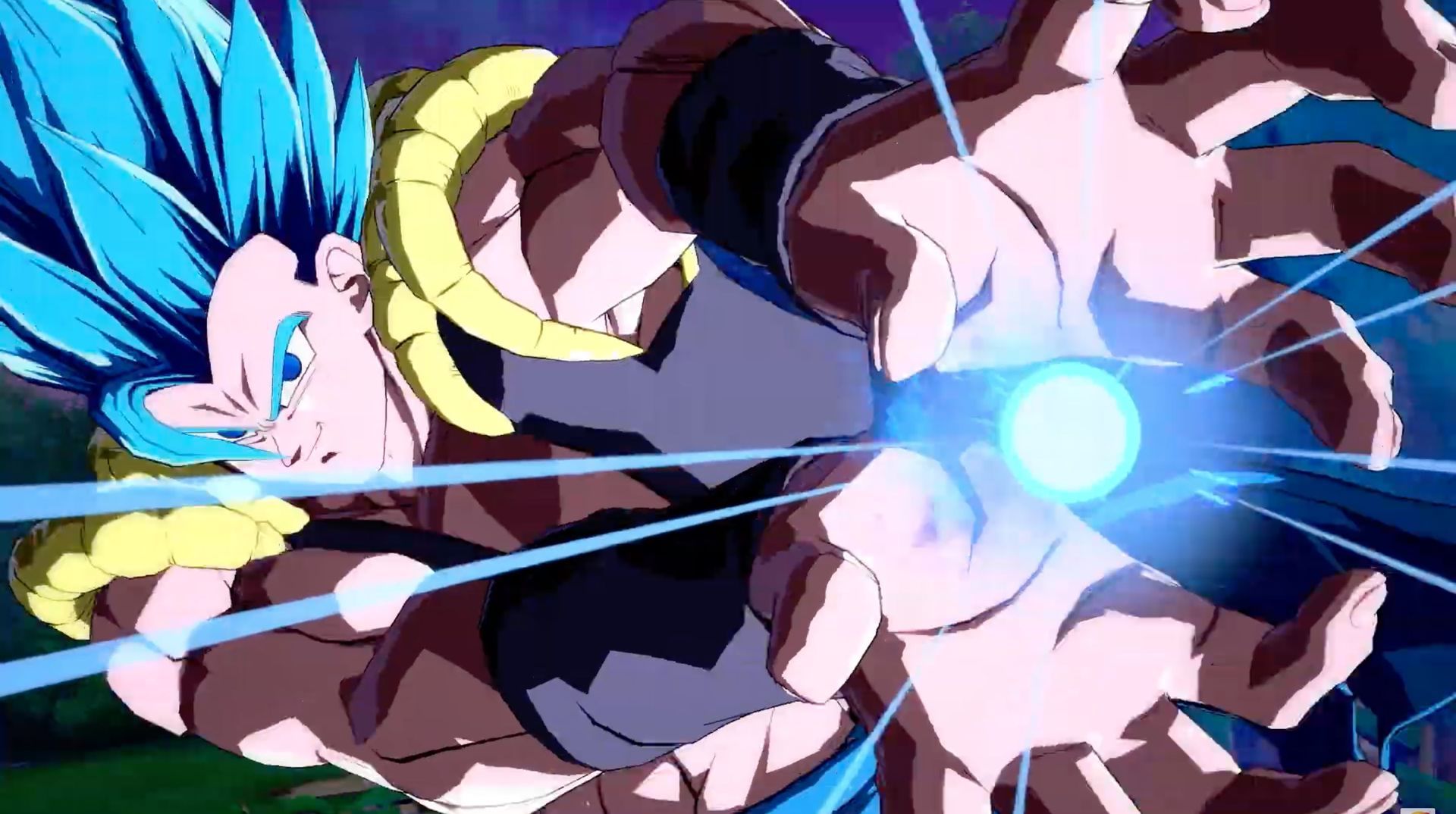 Gogeta Super Saiyan Blue em Dragon Ball FighterZ