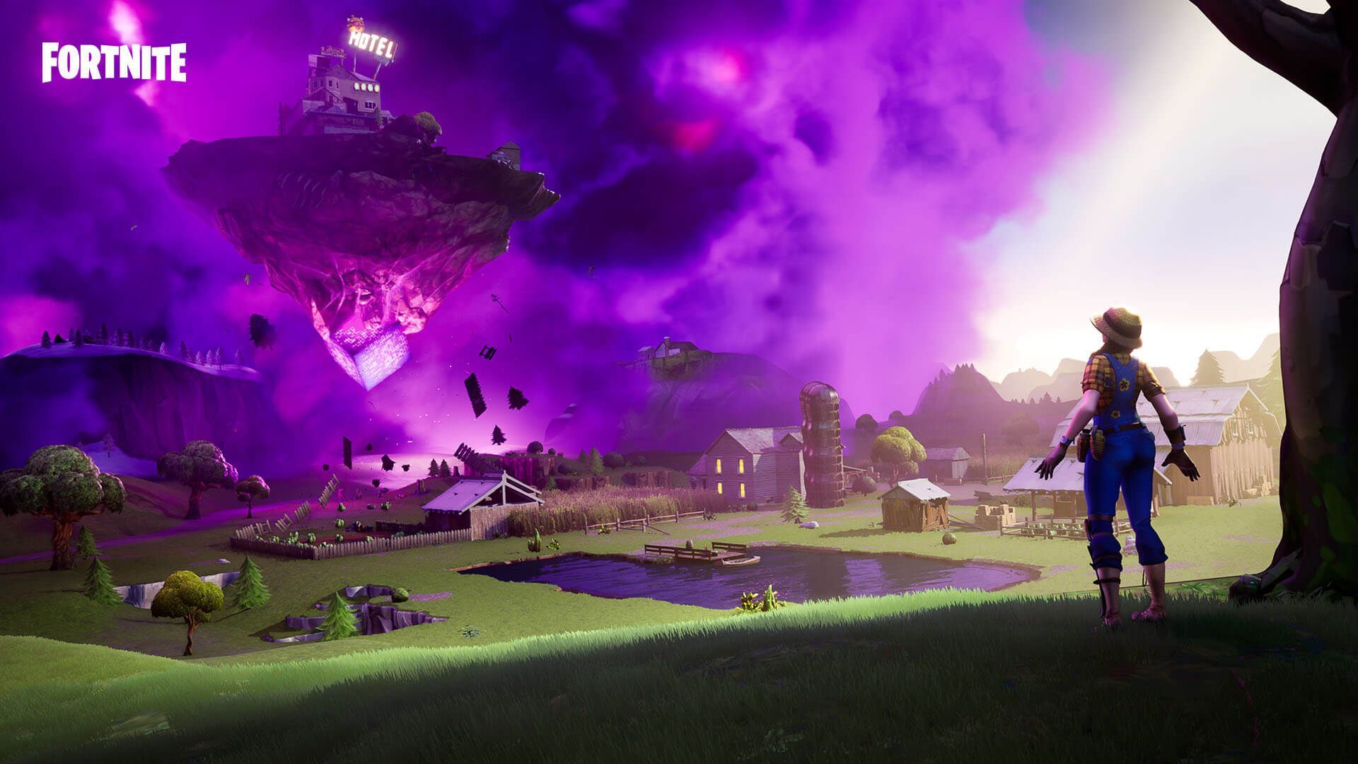 The Floating Island Returns To Fortnite In The V10 20 Content Update One Esports