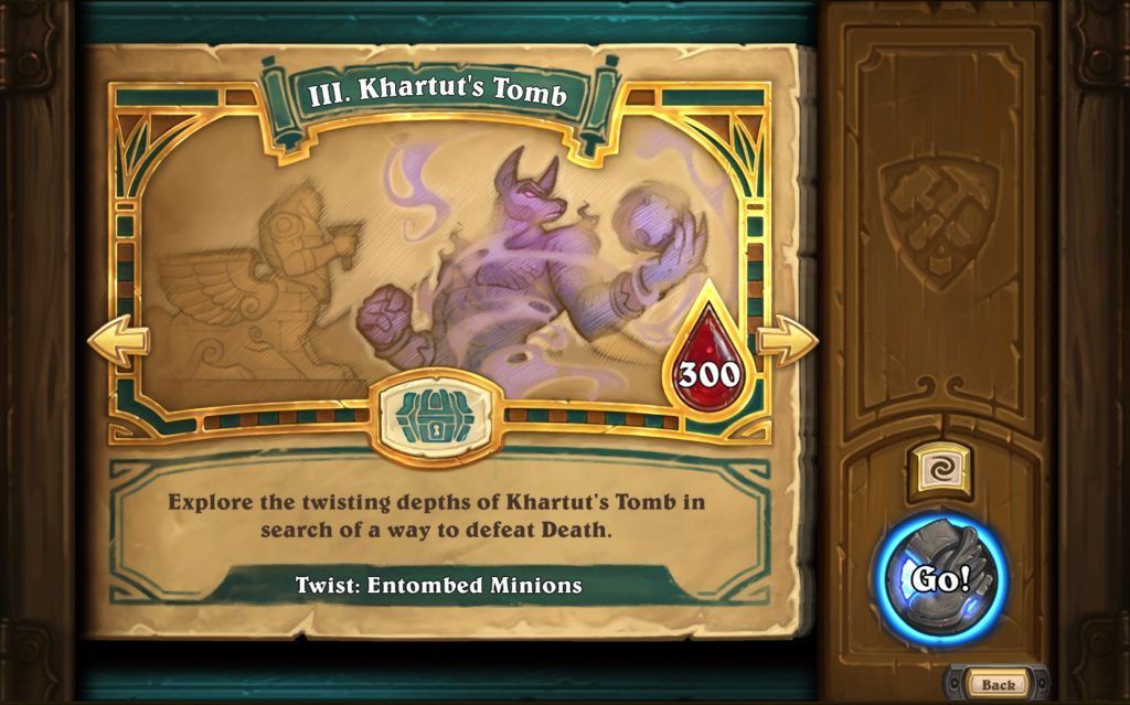 Chapter 3 of Hearthstone's Tombs of Terror is out now