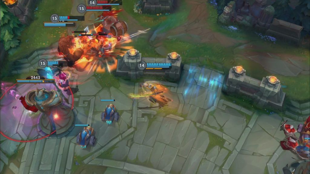 Riot Games revealed gameplay screenshots of League of Legends mobile  version
