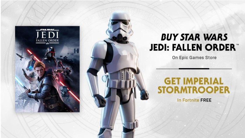 Fortnite partners Star Wars for a Stromtrooper skin