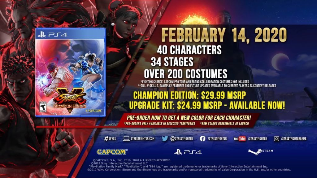 Street Fighter V: Champion Edition adds SF3's final boss Gill to the roster