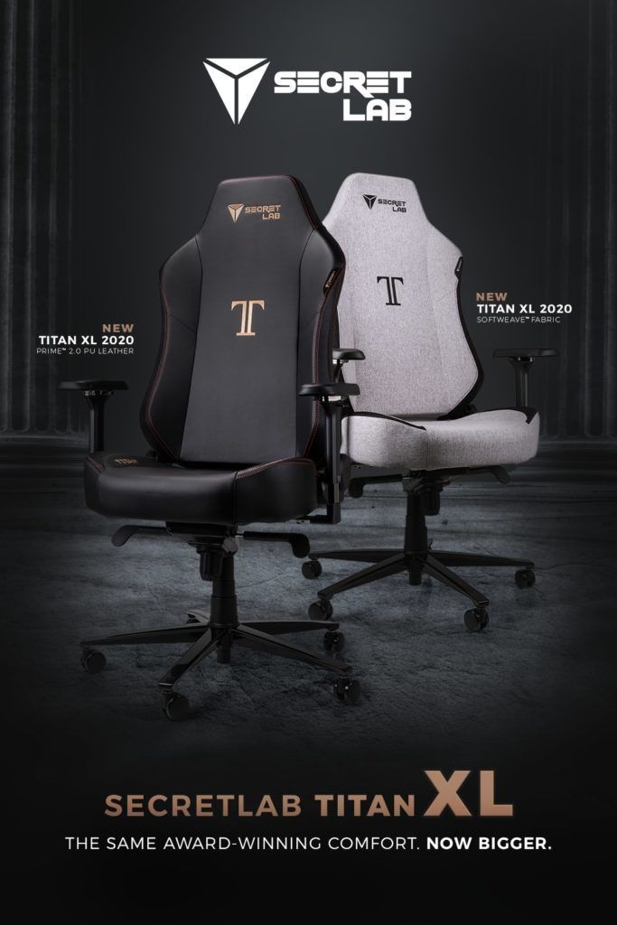 The Titan XL is Secretlab s biggest gaming chair yet ONE Esports