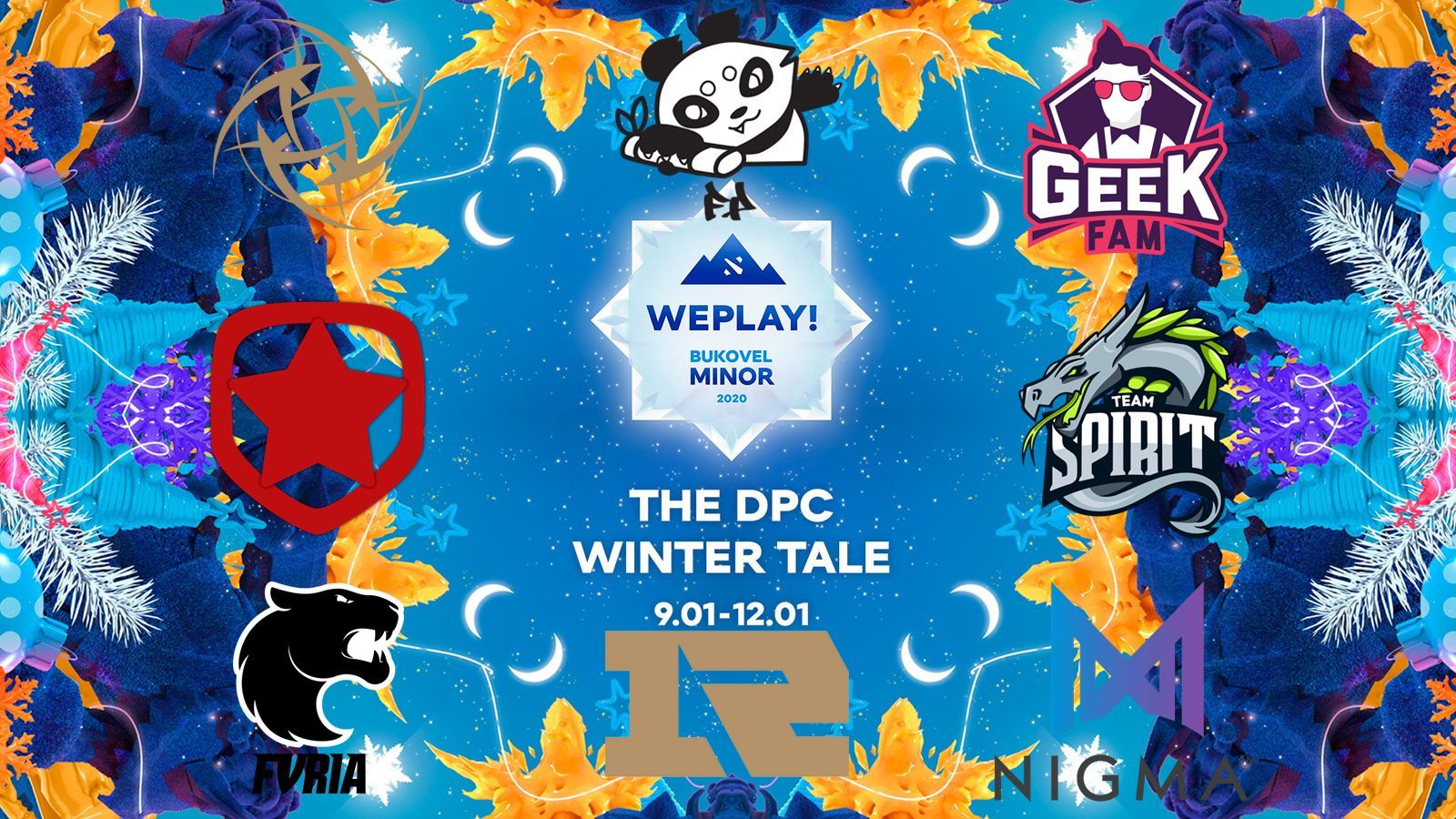 Voici les huit équipes qualifiées pour le WePlay ! Bukovel mineur