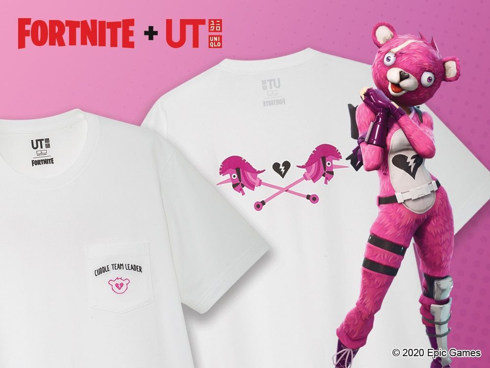 Here's an official look at Uniqlo's Fortnite x UT collection