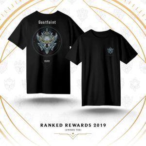 You can now buy merch to show off your League of Legends rank