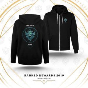 You can now buy merch to show off your League of Legends rank