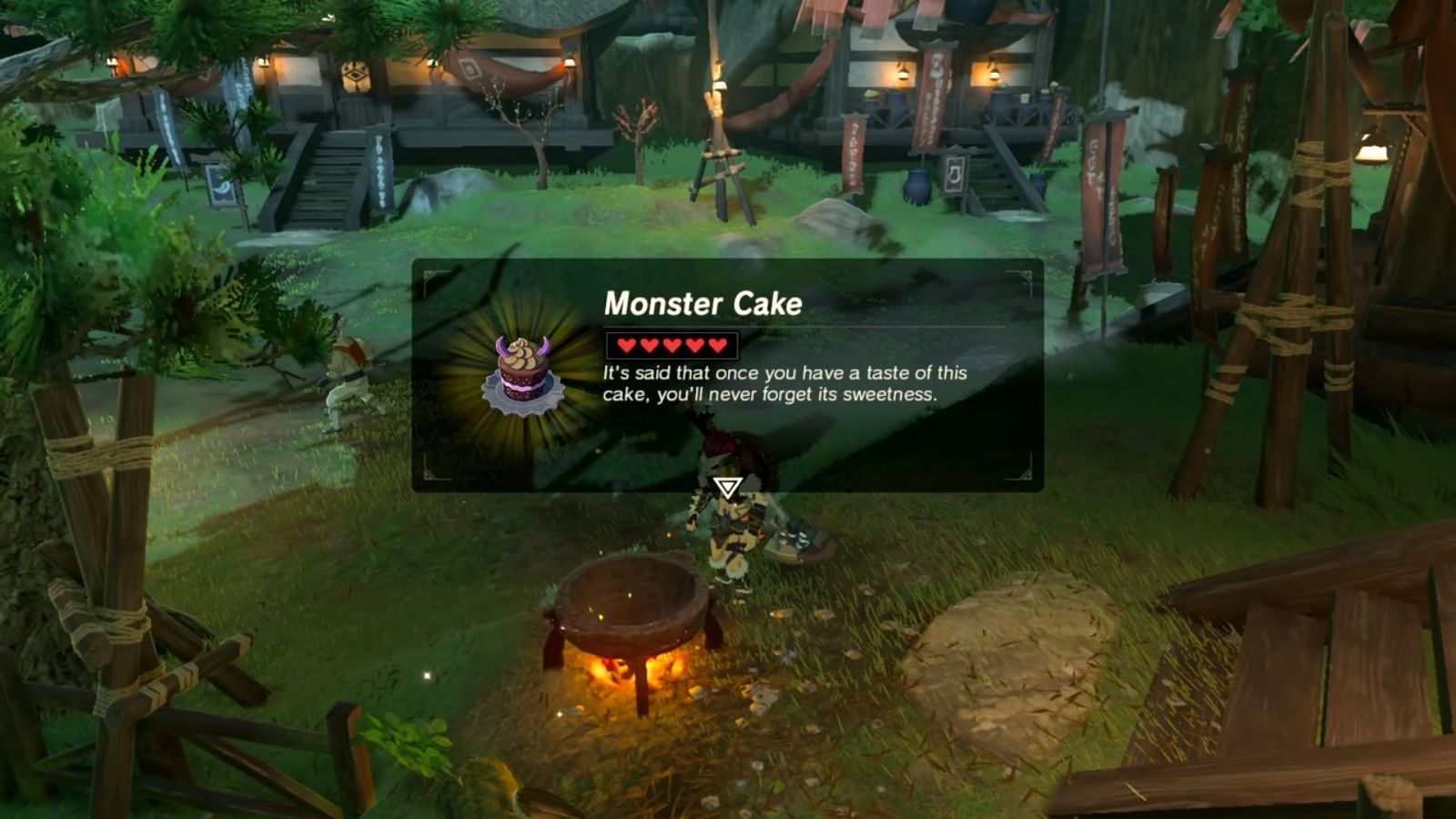 how to make monster cake in legend of zelda breath of the wild