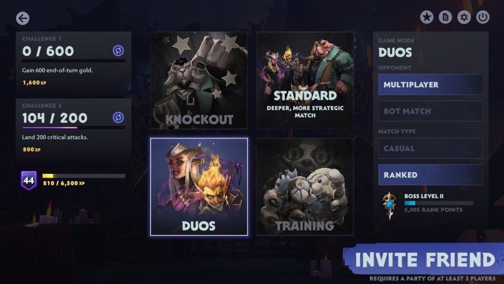 Dota Underlords introduces an Elo system for the highest-ranked players