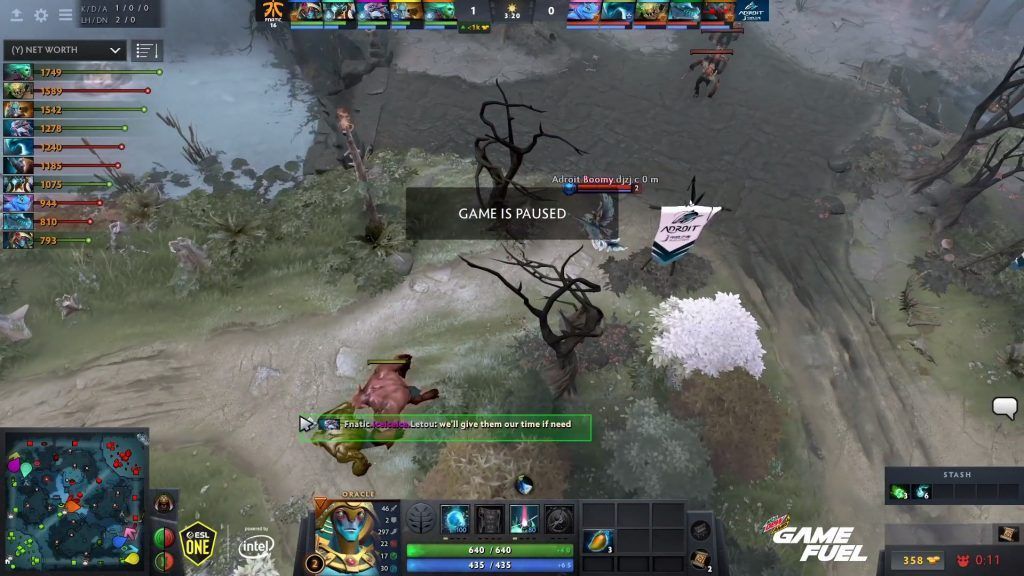 Fnatic and Adroit just played the most bizarre match of Dota we've ever ...