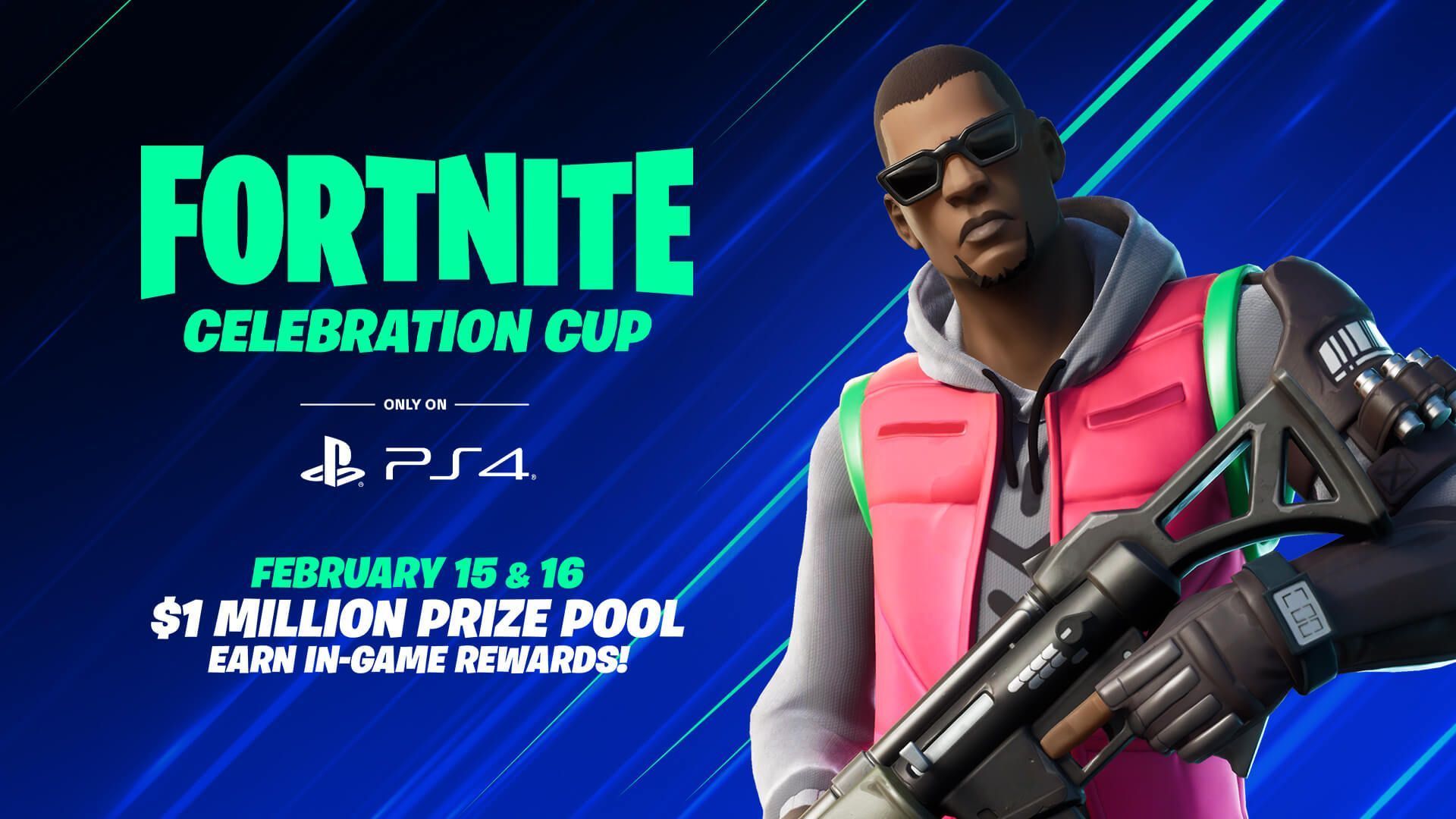 Fortnite announces PS4-exclusive Celebration Cup with US$1M in prize money