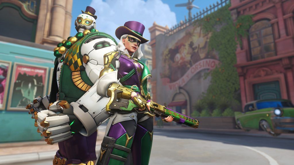 Ashe est la star du nouveau mini-événement Mardi Gras Challenge d'Overwatch