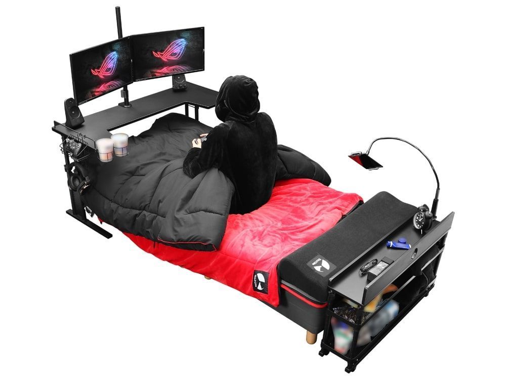 gaming chairs, here's a gaming bed ONE Esports