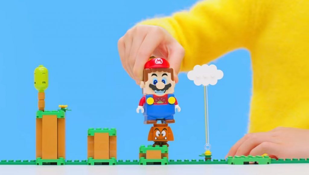 Lego Super Mario is basically Super Mario Maker in real life
