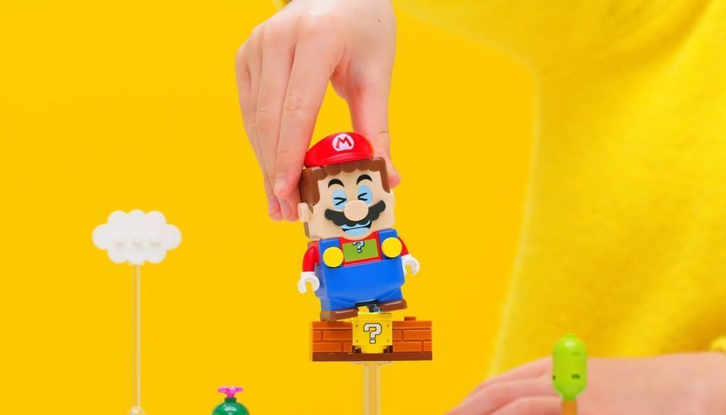 Lego Super Mario is basically Super Mario Maker in real life