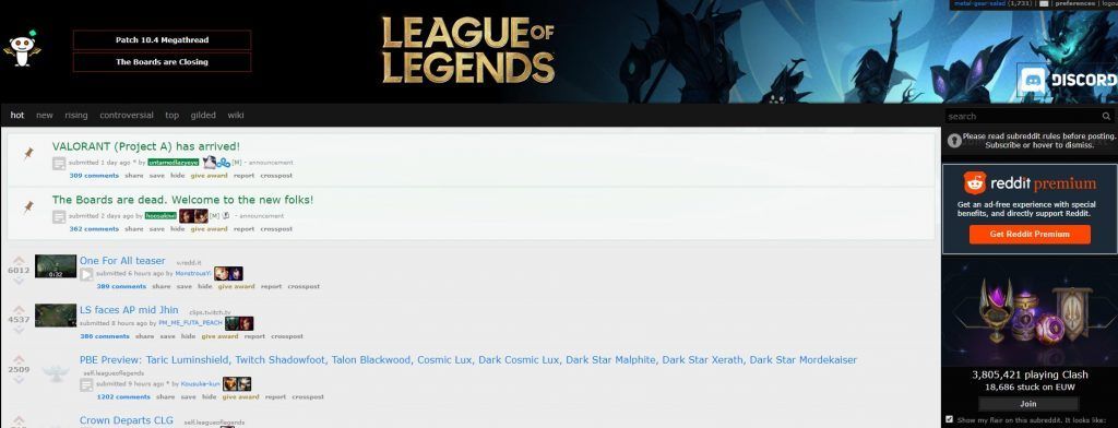 League of Legends: Why you should be a part of the Reddit community