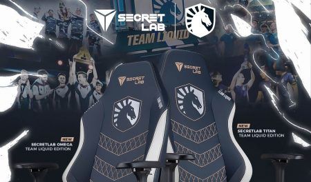Team Liquid x Secretlab gaming chair