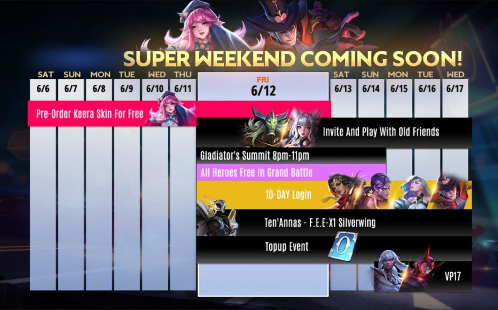 Unlock Free Heroes And Skins During Aov S Super Weekend Event One Esports