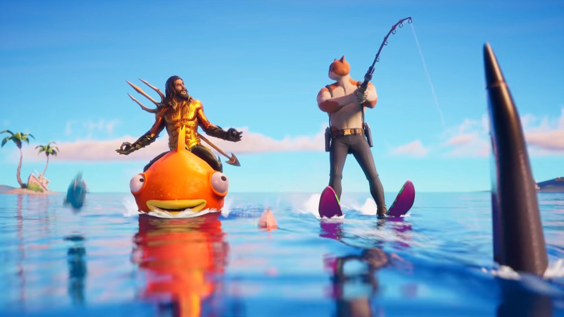 Fortnite Saison 3 : Splash Down a des requins, des tourbillons et Aquaman