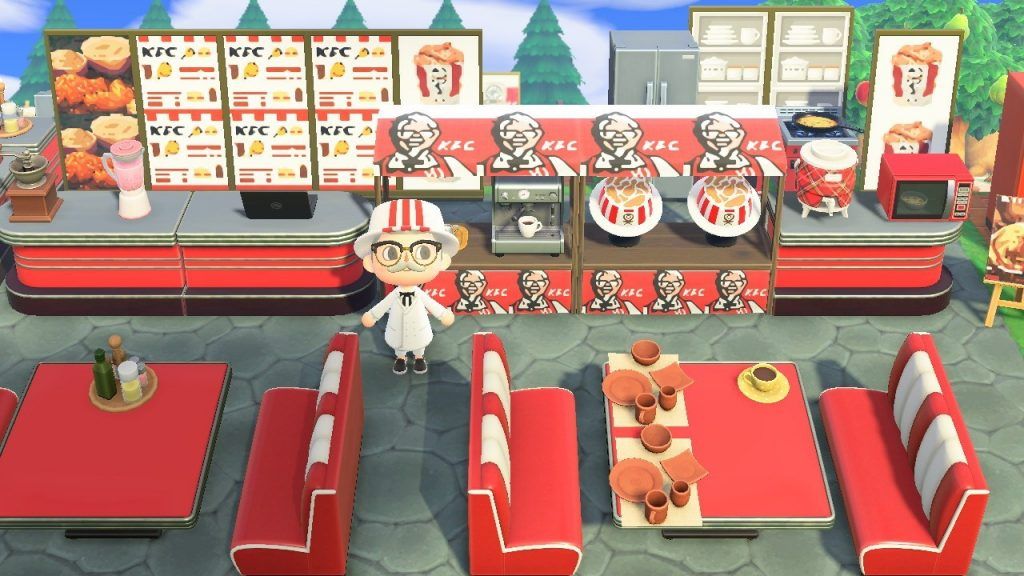 Animal Crossing: New Horizons now has its own official KFC restaurant | ONE  Esports
