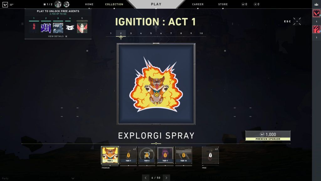 Valorant’s first Battle Pass brings new weapon skins, sprays, banners