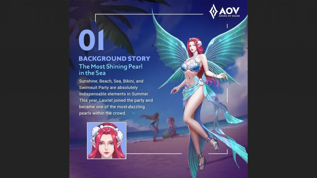 Arena of Valor's Lauriel and Annette get Summer Bash beach skins | ONE