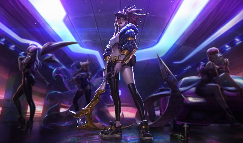 Lols Kda Vs Aovs Sensation Skins Whos The Best Girl Group One Esports