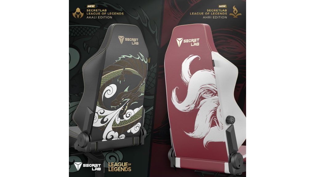 Secretlab just revealed a K DA gaming chair ONE Esports