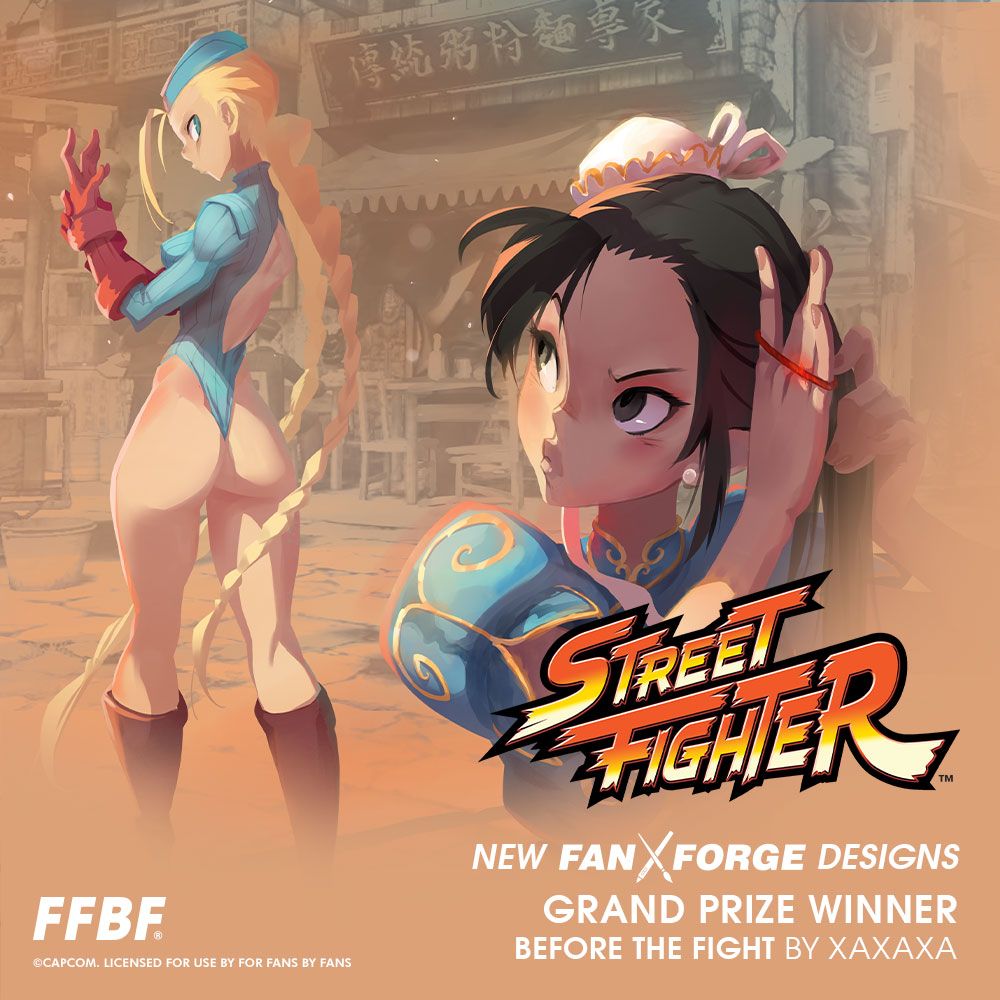 This fan-designed Street Fighter merchandise looks amazing