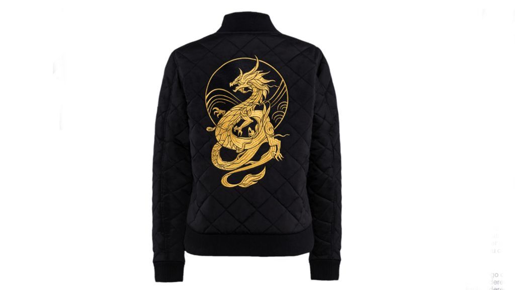 akali dragon bomber jacket