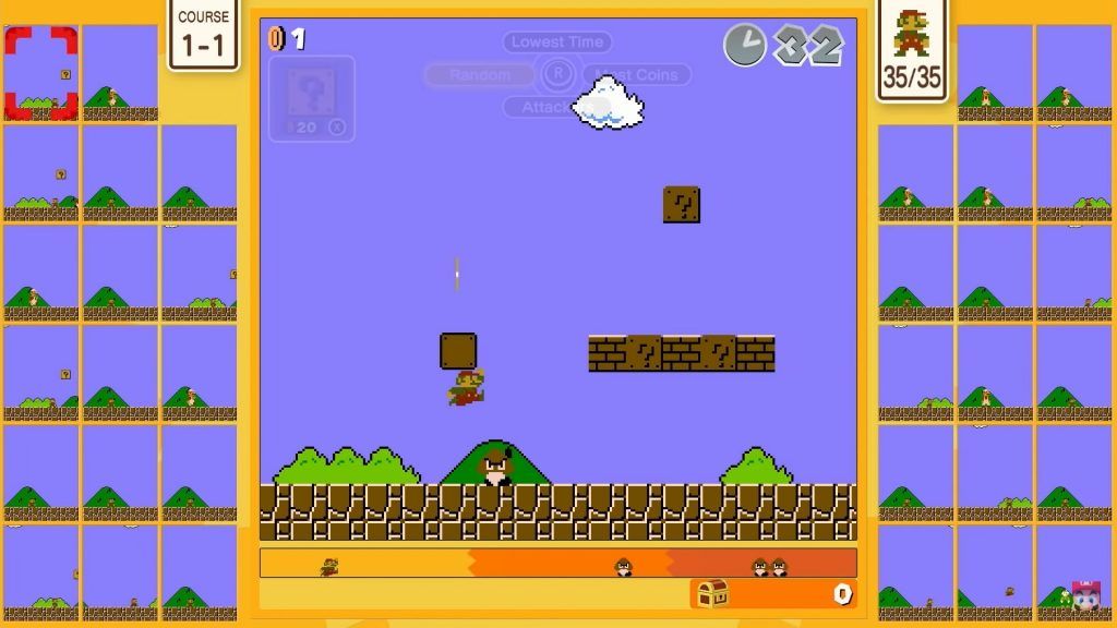 Super Mario Bros. 35 is an official battle royale Mario game