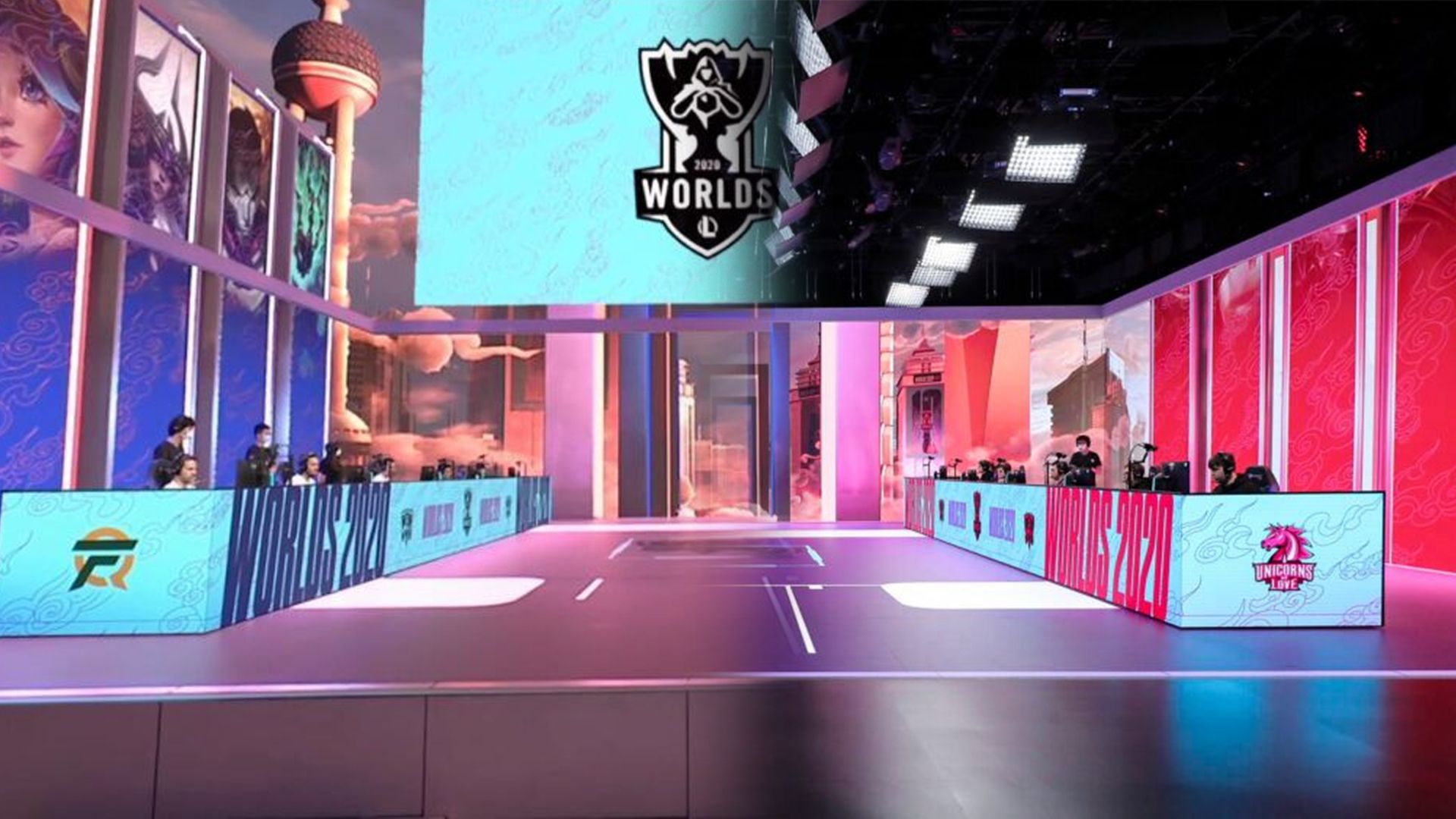 Illusion Broken A closer look at how Riot used AR to turn an empty room into the Worlds 2020 stage ONE Esports
