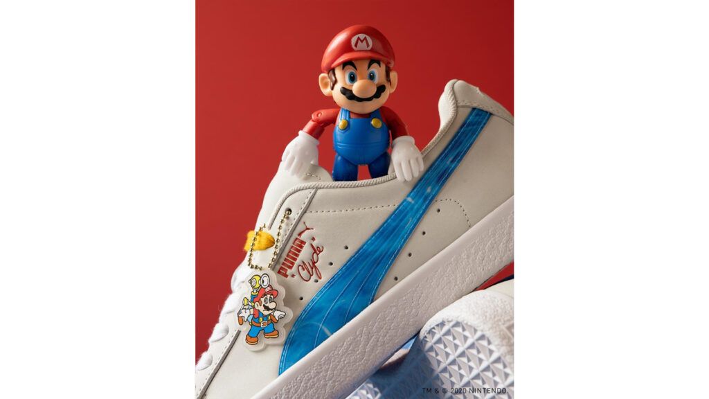Puma super mario clyde Clearance