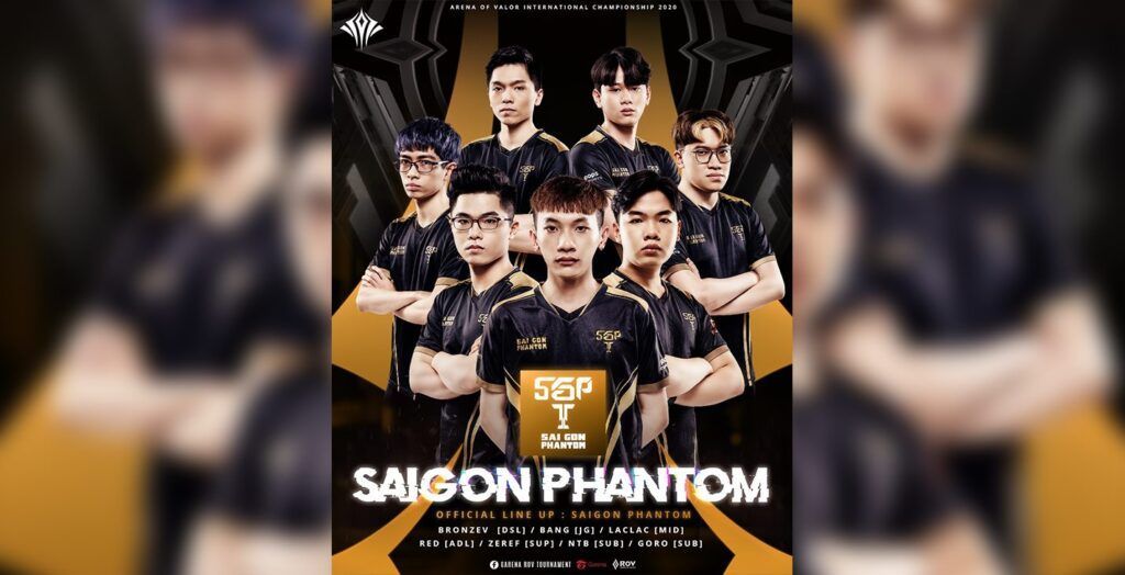 Saigon Phantom Reveals Its Roster For AIC 2020 | ONE Esports