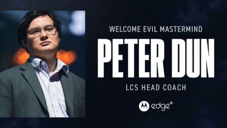 Evil Geniuses head coach Peter Dun